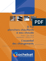 DTU Planchher Chauffant