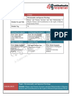 Subject Geology: Paper No and Title Metamorphic and Igneous Petrology