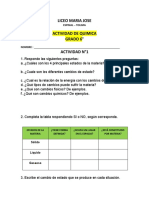 Actividad de Quimica #1