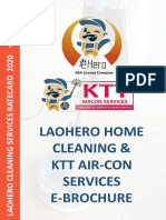 Laohero Home Cleaning & KTT Air-Con Services E-Brochure: NEA Licence Company