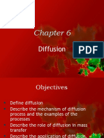 Diffusion Chapter 6