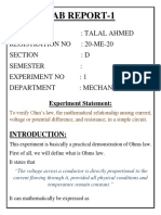 Lab Report-1: Experiment Statement