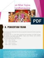 Presentasi Bab I Nilai-Nilai Yajna Dalam Ramayana