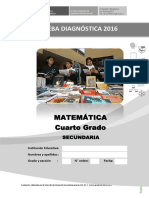 Prueba de Entrada de 4to