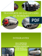 Transporte de Gas Licuado de Petróleo