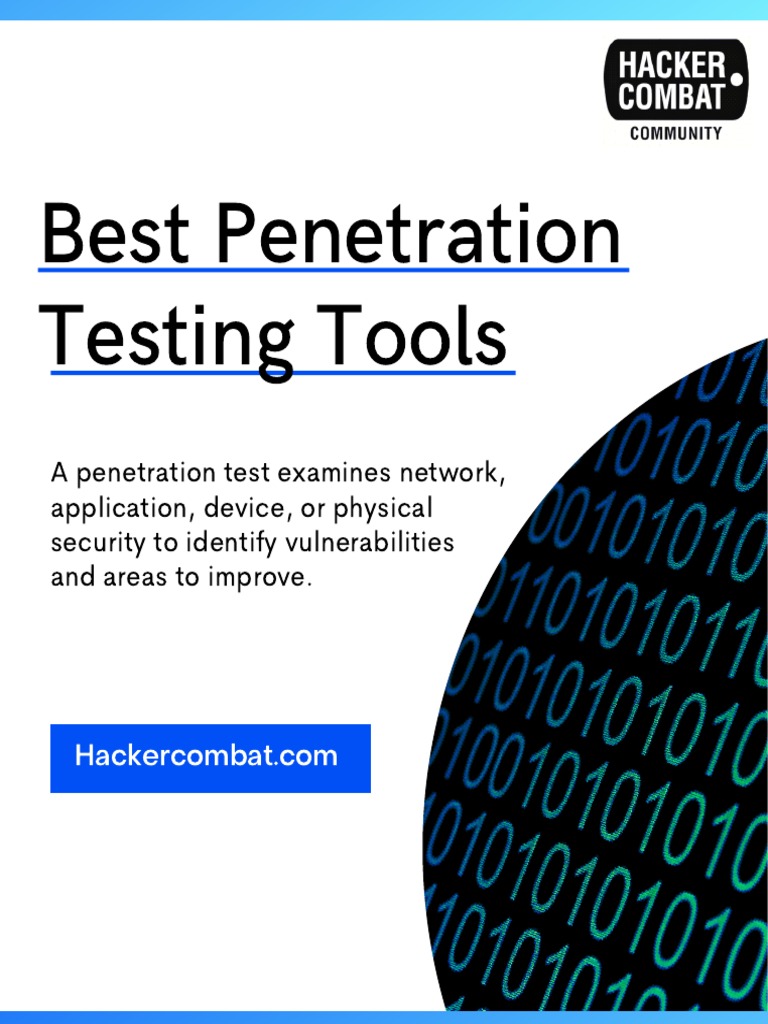Best Penetration Testing Tools List | PDF | Business | Computers