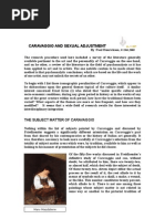 Download Caravaggio and Sexual Adjustmentfinal by Paul Henrickson SN500290 doc pdf