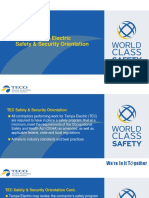 Contractor Safety and Security Orientation