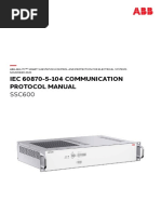 IEC 60870-5-104 COMMUNICATION Protocol Manual