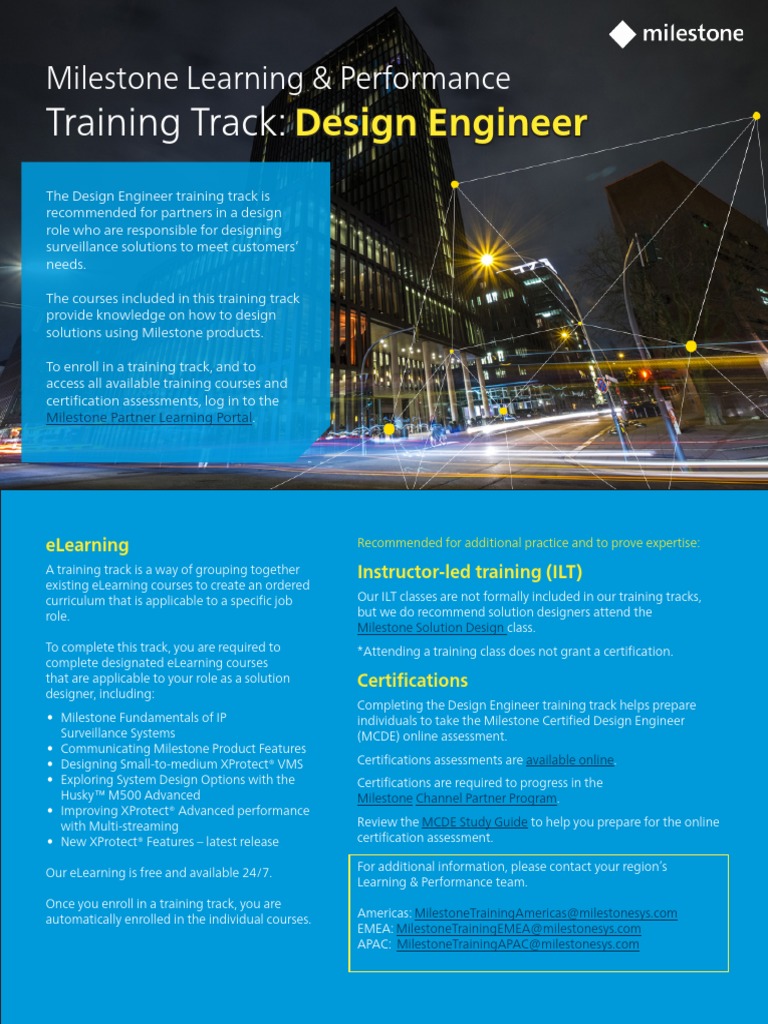 Training Track Design en | PDF | Certification | Educational Technology
