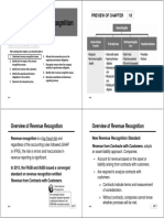 Revenue Recognition: Overview of Revenue Recognition Overview of Revenue Recognition