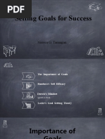 Setting Goals For Success 1111