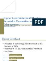 Upper Gastrointestinal Bleeding