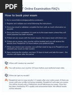 How To Book Your Exam: PEOPLECERT Online Examination FAQ's