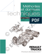 Méthodes Et Données. Techniques ÉLECTRICITÉ RENAULT TRUCKS. Premium Distribution DXI 7