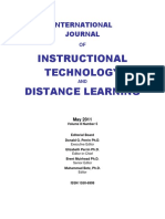 Instructional Technology Distance Learning: International Journal