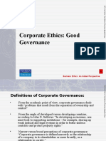 Corporate Ethics: Good Governance: Business Ethics: An Indian Perspective