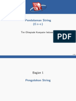 Pemrograman Dasar CPP - 11 Pendalaman String