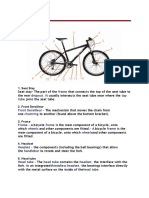 Bicycle Anatomy