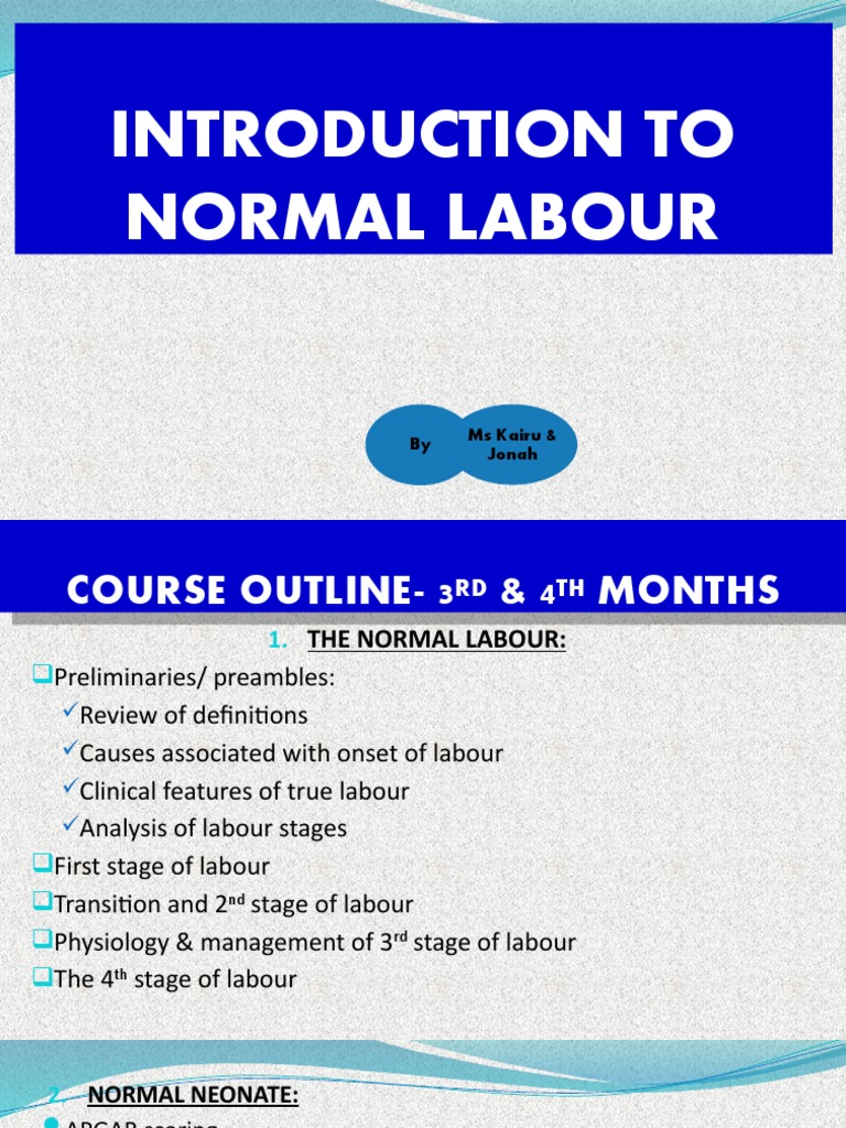 Introduction to Normal Labour | PDF | Childbirth | Uterus