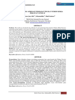 Effect of Affirmation Techniques on Work Stress Levels of Covid-19 Nurses