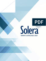 Solera Catálogo Tarifa 2021