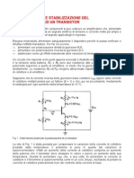 Polarizzazione Transistor