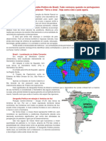 Geografia Politica Do Brasil - BRASIL 2ANO