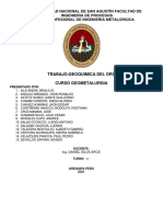 Geoquimica Del Oro