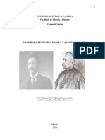 OVO E RAÇA NA FORMAÇÃO DA NAÇÃO Um Debate Entre Manoel Bomfim e Silvio Romero. Dissertação de Mestrado. Unesp. 2006.