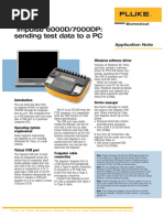 Impulse 6000D/7000DP: Sending Test Data To A PC: Application Note