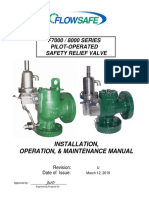 F7000 / 8000 SERIES Pilot-Operated Safety Relief Valve: Installation, Operation, & Maintenance Manual