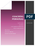 Coaching Personal Practica