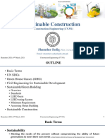 Sustainable Construction: Shamsher Sadiq