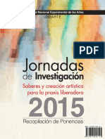 Jornadas de Investigacion 2015