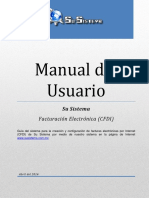 Manual Del Usuario. Su Sistema Facturación Electrónica (CFDI)