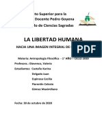 Castaño, Delgado, Espinosa, Florentin, Gomez-La Libertad Humana