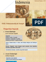 SEJARAH (Kronologis, Periodesasi, Akronik, Diakronik, Ruang & Waktu)