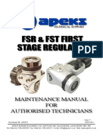 FSR & FST First Stage Regulator: Maintenance Manual FOR Authorised Technicians