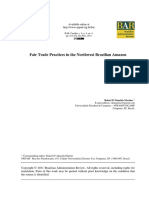 Artigo MARTINS, 2011. Fair Trade Practices in The Northwest Brazilian Amazon