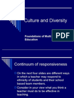 Cultural Diversity in Education