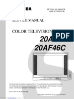 Color Television: 20AF46 20AF46C