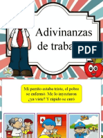 Adivinanzas de Trabajos