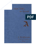 Caracteres en Bronce - J. B. Alivon