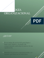 Psicologia Organizacional