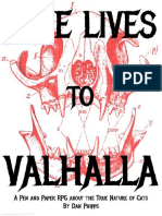 Valhalla: A Pen and Paper RPG About The True Nature of Cats by Dan Phipps