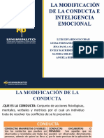 Presentacion Modificacion de Conductas e Inteligencia Emocional 1