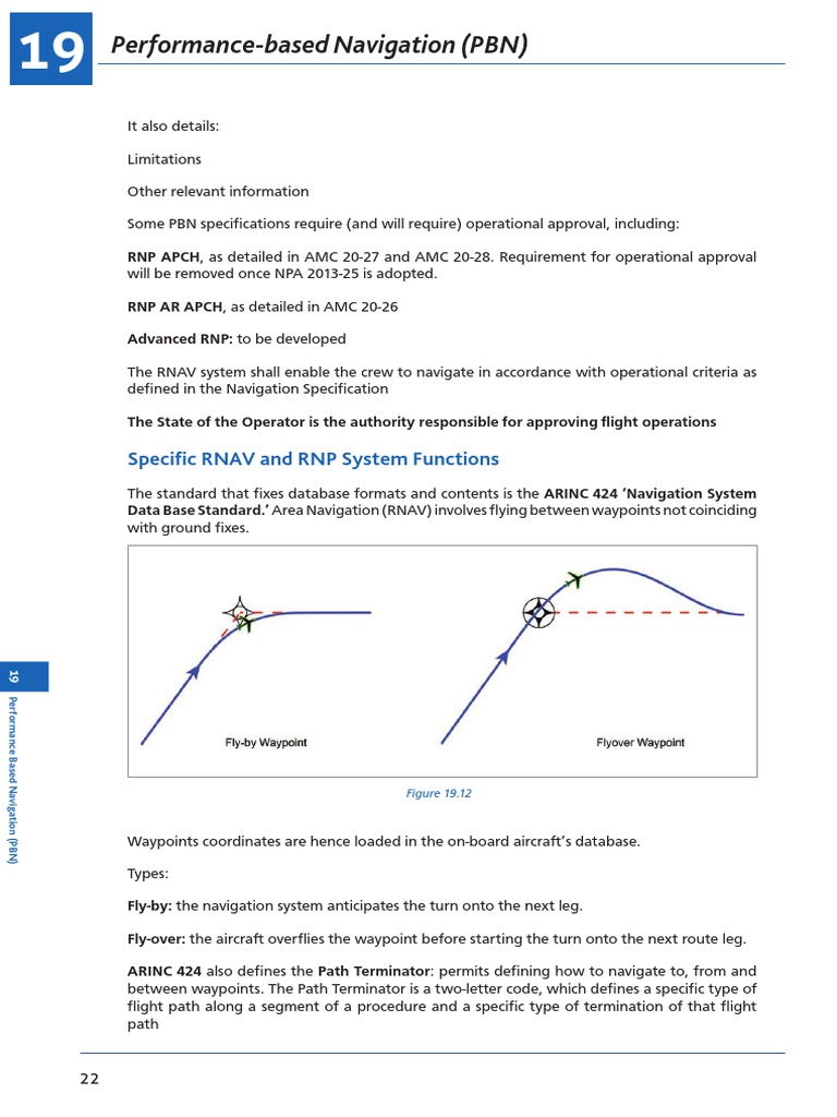 PBN: Fly-By vs Fly-Over Waypoints | PDF | Aerospace Engineering ...