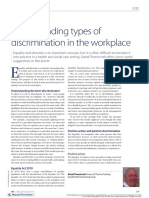 Understanding Types of Discrimination in The Workplace