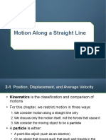 Motion Along A Straight Line